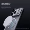 Nillkin CamShield PRO Magnetic tok Apple iPhone 17 Pro Max / 18 Pro Max készülékhez – Átlátszó fekete