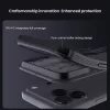 Nillkin CamShield PRO Magnetic tok Apple iPhone 17 Pro Max / 18 Pro Max készülékhez – Átlátszó fekete