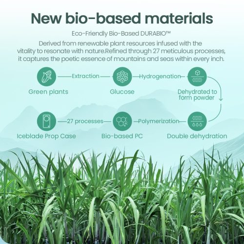 Nillkin Iceblade Prop tok Apple iPhone 17 Pro készülékhez – Sötét éjszaka fekete