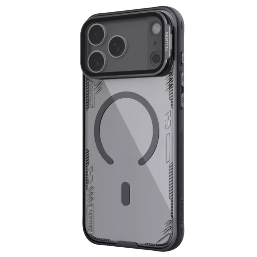 Nillkin Iceblade Prop Magnetic tok Apple iPhone 17 Pro Max / 18 Pro Max készülékhez – Sötét éjszaka fekete