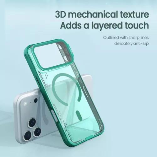 Nillkin Iceblade Prop Magnetic tok Apple iPhone 17 Pro Max / 18 Pro Max készülékhez – Sötét éjszaka fekete