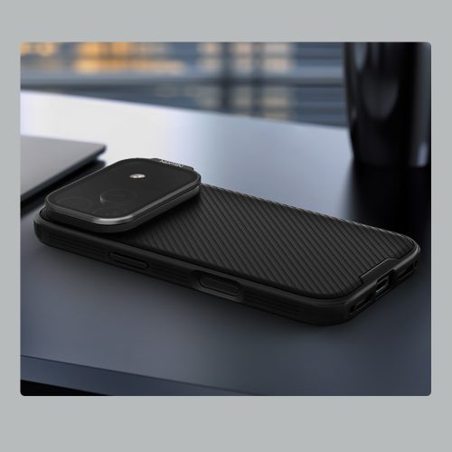 Nillkin CamShield Prop tok Apple iPhone 17 Pro készülékhez – Fekete