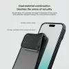 Nillkin CamShield Prop tok Apple iPhone 17 Pro Max / 18 Pro Max készülékhez – Átlátszó fekete