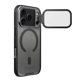   Nillkin CamShield Prop Magnetic tok Apple iPhone 17 Pro készülékhez – Átlátszó fekete
