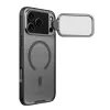 Nillkin CamShield Prop Magnetic tok Apple iPhone 17 Pro Max / 18 Pro Max készülékhez – Átlátszó fekete