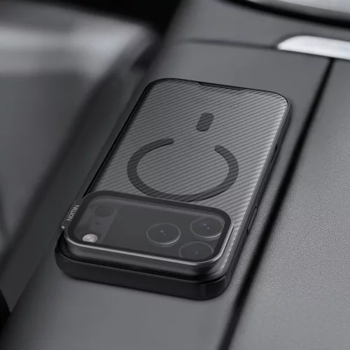 Nillkin CamShield Prop Magnetic tok Apple iPhone 17 Pro Max / 18 Pro Max készülékhez – Átlátszó fekete