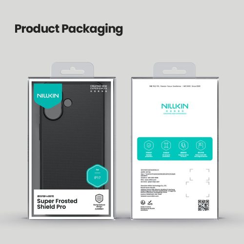 Nillkin Super Frosted PRO tok Apple iPhone 17 készülékhez – Sötétzöld