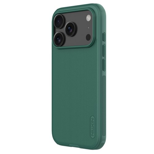 Nillkin Super Frosted PRO tok Apple iPhone 17 Pro készülékhez – Sötétzöld