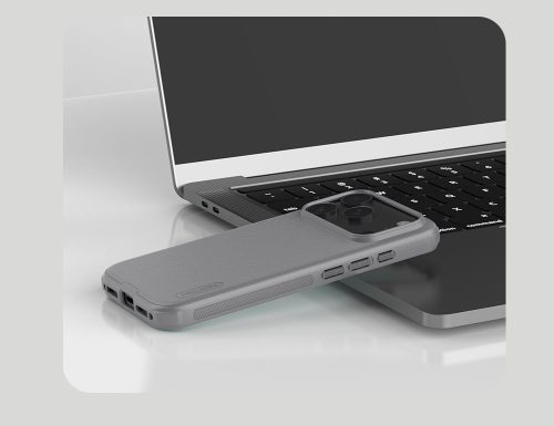 Nillkin Super Frosted PRO tok Apple iPhone 17 Pro készülékhez – Titánszürke