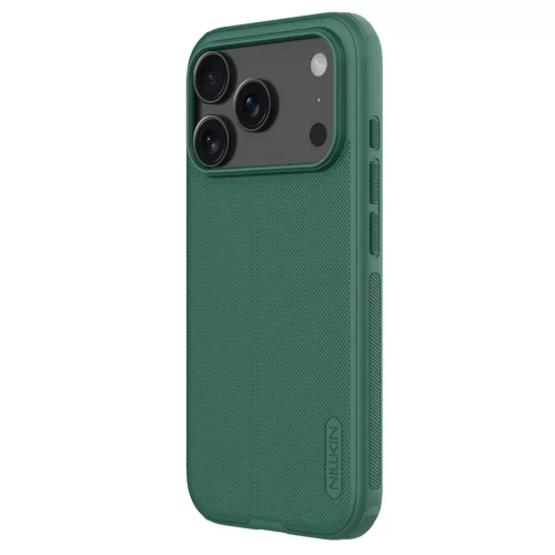 Nillkin Super Frosted PRO tok Apple iPhone 17 Pro Max / 18 Pro Max készülékhez – Sötétzöld