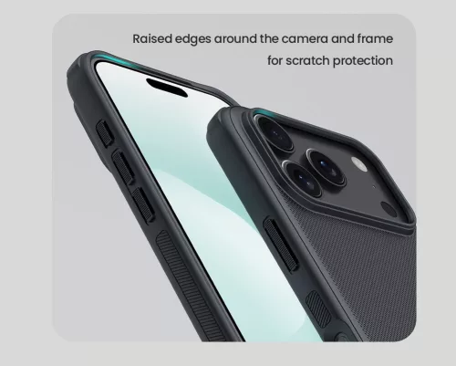 Nillkin Super Frosted PRO tok Apple iPhone 17 Pro Max / 18 Pro Max készülékhez – Titánszürke