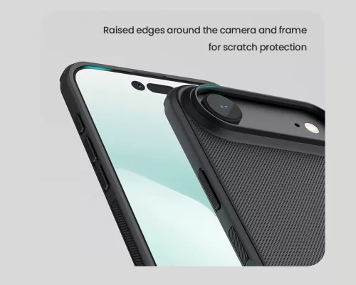 Nillkin Super Frosted PRO Magnetic tok Apple iPhone Air készülékhez – Fekete