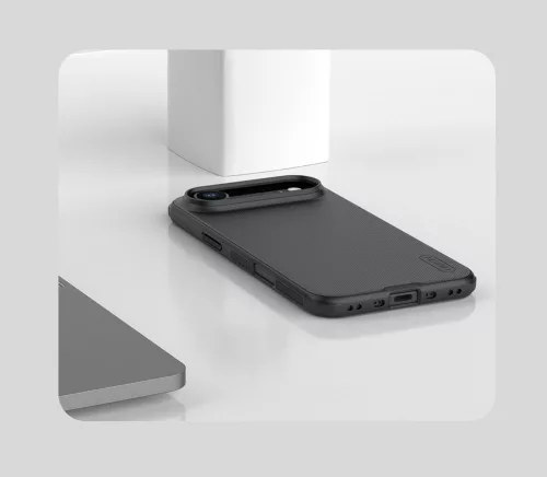 Nillkin Super Frosted PRO Magnetic tok Apple iPhone Air készülékhez – Fekete