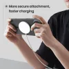 Nillkin Super Frosted PRO Magnetic tok Apple iPhone Air készülékhez – Átlátszó fekete