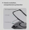 Nillkin Super Frosted PRO Magnetic tok Apple iPhone Air készülékhez – Átlátszó fekete