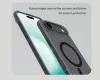 Nillkin Super Frosted PRO Magnetic tok Apple iPhone Air készülékhez – Átlátszó fekete