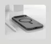 Nillkin Super Frosted PRO Magnetic tok Apple iPhone Air készülékhez – Átlátszó fekete