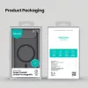 Nillkin Super Frosted PRO Magnetic tok Apple iPhone Air készülékhez – Átlátszó fekete