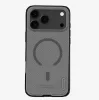 Nillkin Super Frosted PRO Magnetic tok Apple iPhone 17 Pro Max / 18 Pro Max készülékhez – Átlátszó fekete