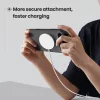 Nillkin Super Frosted PRO Magnetic tok Apple iPhone 17 Pro Max / 18 Pro Max készülékhez – Átlátszó fekete