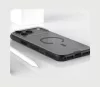 Nillkin Super Frosted PRO Magnetic tok Apple iPhone 17 Pro Max / 18 Pro Max készülékhez – Átlátszó fekete