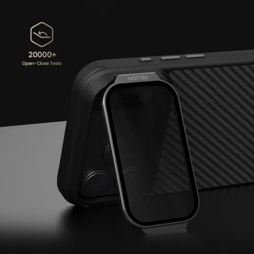 Nillkin CarboProp Aramid Magnetic tok Apple iPhone 17 Pro Max / 18 Pro Max készülékhez – Fekete