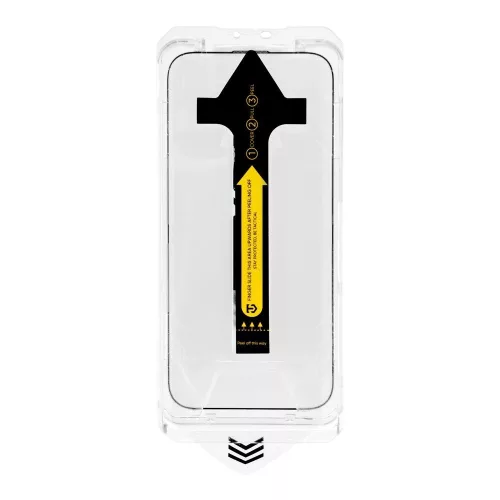 Tactical Impact Barrier for Rookies kijelzővédő üveg (felhelyező kerettel) – Apple iPhone 18 Pro Max / 17 Pro Max