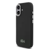 Lacoste Iconic Petit Pique Metal Logo MagSafe tok iPhone 17 fekete tok