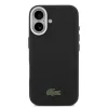 Lacoste Iconic Petit Pique Metal Logo MagSafe tok iPhone 17 fekete tok