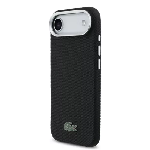  Lacoste Iconic Petit Pique Metal Logo MagSafe tok iPhone Air- fekete