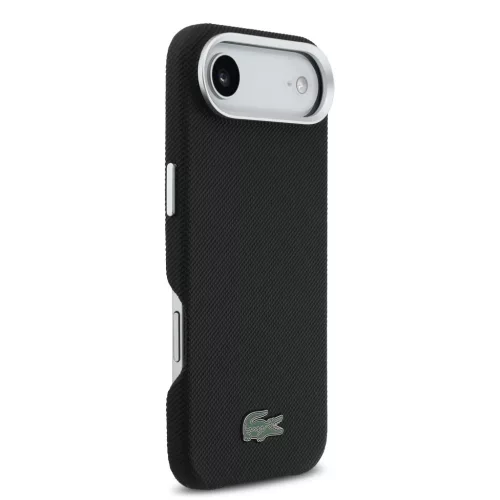  Lacoste Iconic Petit Pique Metal Logo MagSafe tok iPhone Air- fekete