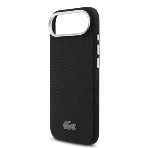  Lacoste Iconic Petit Pique Metal Logo MagSafe tok iPhone Air- fekete