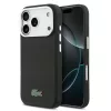 Lacoste Iconic Petit Pique Metal Logo MagSafe tok iPhone 17 Pro Max fekete tok - 