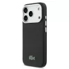Lacoste Iconic Petit Pique Metal Logo MagSafe tok iPhone 17 Pro Max fekete tok - 