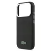 Lacoste Iconic Petit Pique Metal Logo MagSafe tok iPhone 17 Pro Max fekete tok - 