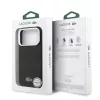 Lacoste Iconic Petit Pique Metal Logo MagSafe tok iPhone 17 Pro Max fekete tok - 