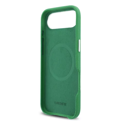  Lacoste Iconic Petit Pique Metal Logo MagSafe tok iPhone Air - zöld