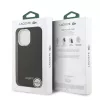 Lacoste PU Leather Champs Elysees MagSafe tok, iPhone 17 - fekete