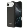 Lacoste PU Leather Champs Elysees MagSafe tok, iPhone Air - fekete
