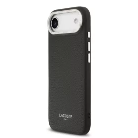   Lacoste PU Leather Champs Elysees MagSafe tok, iPhone Air - fekete