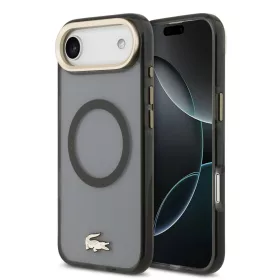   Lacoste PC/TPU Frosted Finish Gold Logo Apple iPhone Air - fekete