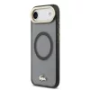 Lacoste PC/TPU Frosted Finish Gold Logo Apple iPhone Air - fekete
