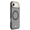 Lacoste PC/TPU Frosted Finish Gold Logo Apple iPhone Air - fekete