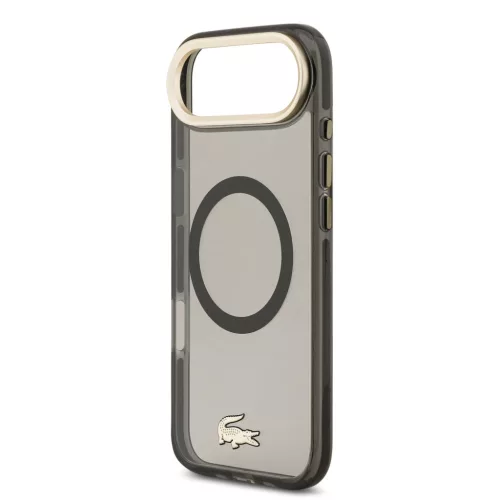 Lacoste PC/TPU Frosted Finish Gold Logo Apple iPhone Air - fekete