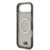 Lacoste PC/TPU Frosted Finish Gold Logo Apple iPhone Air - fekete