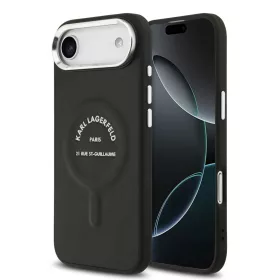 Karl Lagerfeld PU RSG Logo MagSafe tok,  iPhone Air - fekete