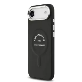 Karl Lagerfeld PU RSG Logo MagSafe tok,  iPhone Air - fekete