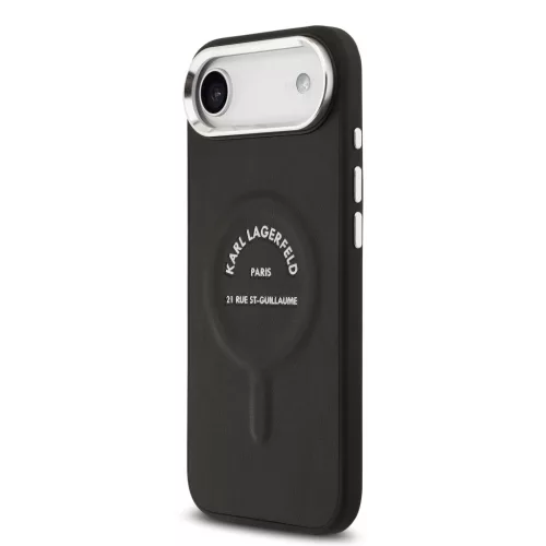 Karl Lagerfeld PU RSG Logo MagSafe tok,  iPhone Air - fekete