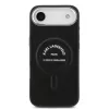 Karl Lagerfeld PU RSG Logo MagSafe tok,  iPhone Air - fekete