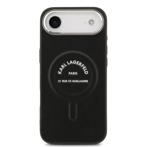 Karl Lagerfeld PU RSG Logo MagSafe tok,  iPhone Air - fekete